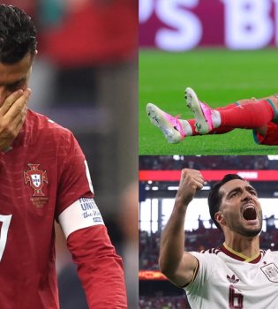 Portugal eliminated from the World Cup by Spain