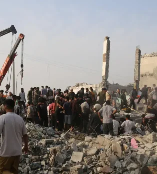 Airstrike in Minob claimed 175 lives