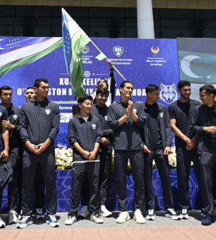 Uzbekistan national thermal team was warmly welcomed in Tashkent