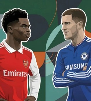 «Arsenal» muxlisi Bukayo Sakani Eden Azardan ustun deb bildi