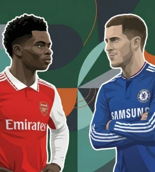 «Arsenal» muxlisi Bukayo Sakani Eden Azardan ustun deb bildi