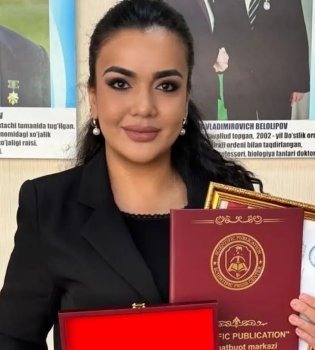 Рухшона награждена знаком «Верный сын Отечества»