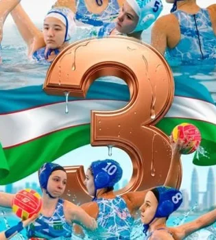 Uzbekistan's women's youth team won the bronze medal at the Asian Championship