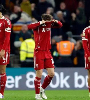 "Liverpool" lost to underdog "Wolverhampton"