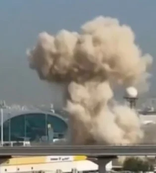 Drone crashed near Dubai airport, explosion heard