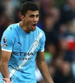 Rodri was punished for criticizing the referees