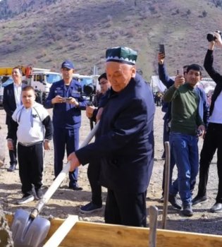 Namangan Arashanida yirik turizm majmuasi qurilishi boshlandi