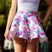 Russian woman walked in short dress in Tashkent