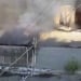 В Юнусабаде на производственном заводе произошел пожар