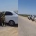 A driver in Kashkadarya pulled people off the ground