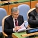 Пресс-служба президента перешла на латинский алфавит