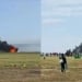 Collision of flying cars occurred in China