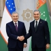 Mirziyoyev discussed strategic partnership in Ashgabat