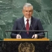 Mirziyoyev's speech emphasized Central Asia and ecology