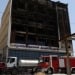 A fire broke out in the new shopping center in Kut city