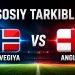 Jahon chempionati chorak finalida Norvegiya va Angliya to'qnashadi