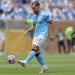 Headline: The striker plays easily in a confined space