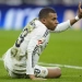 Mbappe stayed at the stadium for hours after the game