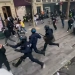 Mass protests in France turn into clashes with police