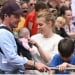 Princess Beatrice with her little daughter in front of the public for the first time