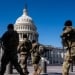 National Guardsmen in Washington were authorized to carry weapons