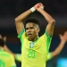 Estevao scored the first goal for the Brazil national team