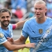 Erling Haaland reacted to Bernardo Silva's departure from the club