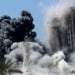 Israel is demolishing multi-story buildings in Gaza