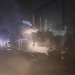 A fire broke out at a transformer substation in Tashkent