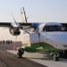 Arnasoyda yangi aeroportga ilk samolyot qo‘ndi