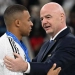 FIFA prezidenti Kilian Mbappening yutuqlari va irqchilikni qoraladi