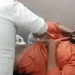 An Indian who wanted to cut his own throat while looking at the internet has found himself in a difficult situation