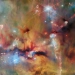 Jeyms Webb telescope depicts a molecular cloud in the northern part of the Orion constellation