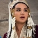 Nilufar Usmonova is shooting a new music video in front of a historic building