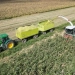An accident occurred in a corn harvester in Troy.