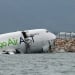 Cargo plane from Dubai veered off the road