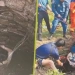A woman survived from a deep well in China