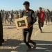 A young man was shot dead in a food queue in Gaza