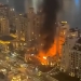 Fire in Dubai escalated tensions in the Persian Gulf