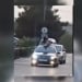 A girl in Namangan was performing dangerous maneuvers on a car