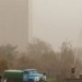 Karakalpakstan and strong wind and dust storm in the west