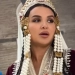 Nilufar Usmonova is shooting a new music video in front of a historic building