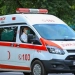 In Mirabad, an Audi and an ambulance collided