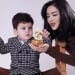 Charos G'afurova celebrated her son's 2nd birthday
