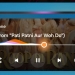 Samsung qurilmalaridagi yangi mediapleyer musiqa uslubiga mos ranglanadi
