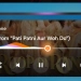 Samsung qurilmalaridagi yangi mediapleyer musiqa uslubiga mos ranglanadi
