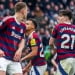 Aston Villa defended against Newcastle's attacks