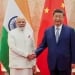 Si Jinping and Modi strengthened cooperation in Tianshin