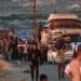 Thousands of families are relocating due to the military operation in Gaza