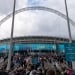 Some "Crystal Palace" fans disrupted the moment of silence